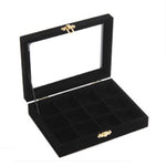 Jewelry Box Display Tray Inserts 12 Grids Jewelry Storage Case Tray - www.wowseastore.com