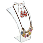 Acrylic Necklaces Earrings Display Jewelry Showcase - www.wowseastore.com