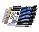 Professional Drawing Sketch Pencil Kit 32 pieces Kit) for Art Supplies Students - www.wowseastore.com