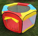 Ball Pit Play Tent for Kids - 6-sided Playhouse for Children Indoor or Outdoor Tent - www.wowseastore.com