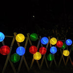 20 Lantern Ball Lights Solar Powered String Lights - www.wowseastore.com