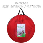 Foldable Toddlers Play Tunnel Tent Kids Adventure Station, 3pcs Outdoor Gamehouse with Basketball Hoop - www.wowseastore.com