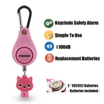 100dB Emergency Keychain Security Anti-theft Alarm - www.wowseastore.com