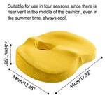 Orthopedic Coccyx Bamboo Charcoal Memorry Foam Seat Cushion - www.wowseastore.com