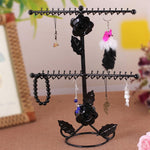 Rose Stand Jewelry Display Necklace Earring Bracelet Holder - www.wowseastore.com