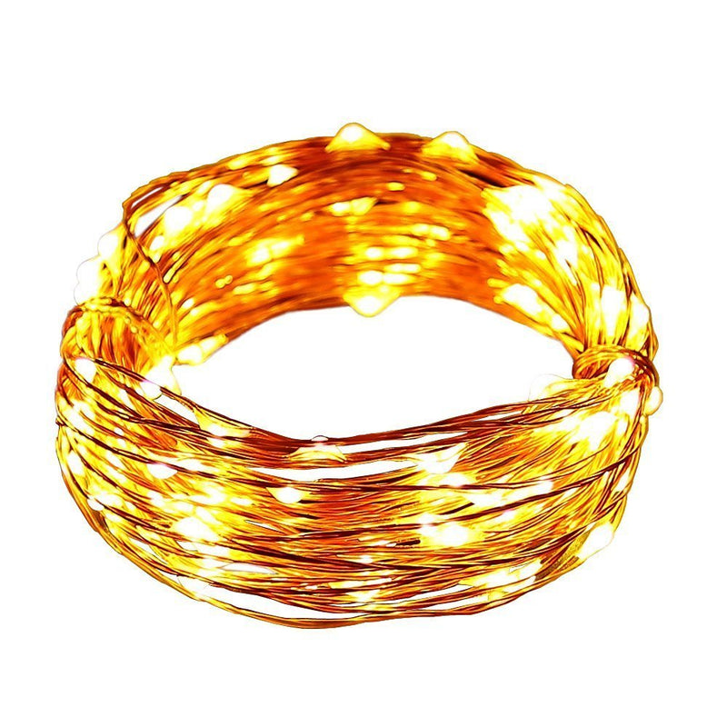 String Light Solar LED Light 10M Ambiance Lighting For Christmas Decoration - www.wowseastore.com