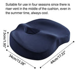 Imitation Ergonomic Bamboo Charcoal Memorry Foam Seat Cushion Used in Car, Office, Home - www.wowseastore.com