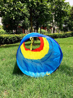 Rainbow Indoor Play Tunnel for Kid 6ft Portable Children Play Tent - www.wowseastore.com
