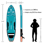 WOWSEA 10'6"/323cm Nature N2 Paddle Board Package